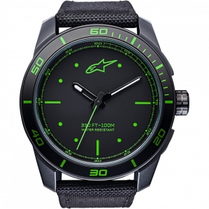 Tech Watch 3H Nylon Black/Green