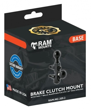 Ram Mount -  H/Bar Base With Two 1